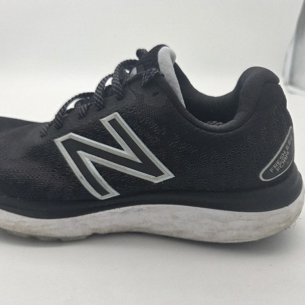 New Balance Fresh Foam 680 V7 Running Shoes Womens Sz 7.5 B Black W680LK7
